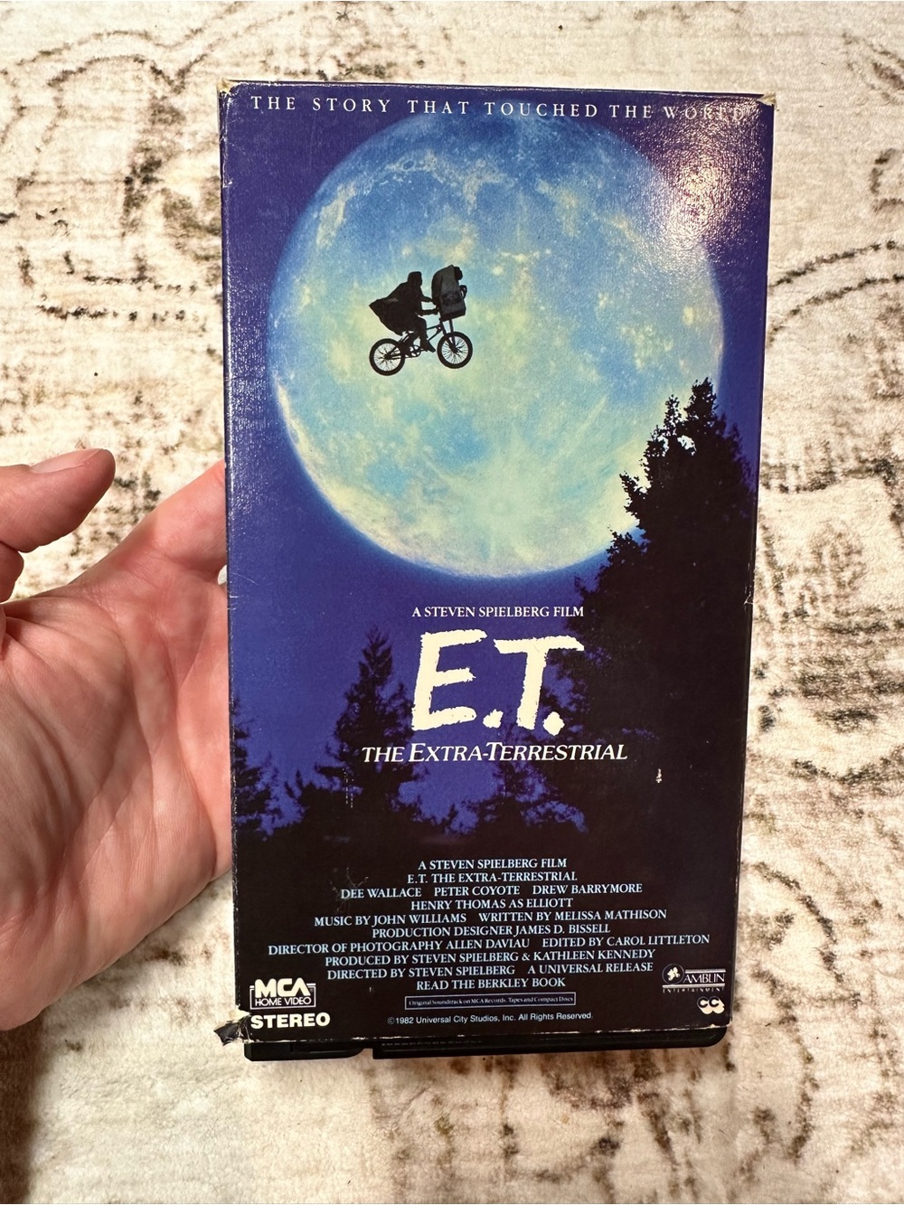 E.T. The Extra-Terrestrial VHS Movie